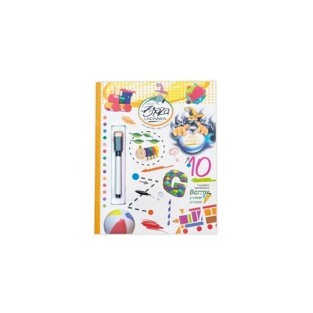 LIBRO TRAZACADABRA MAGO AMARILLO
