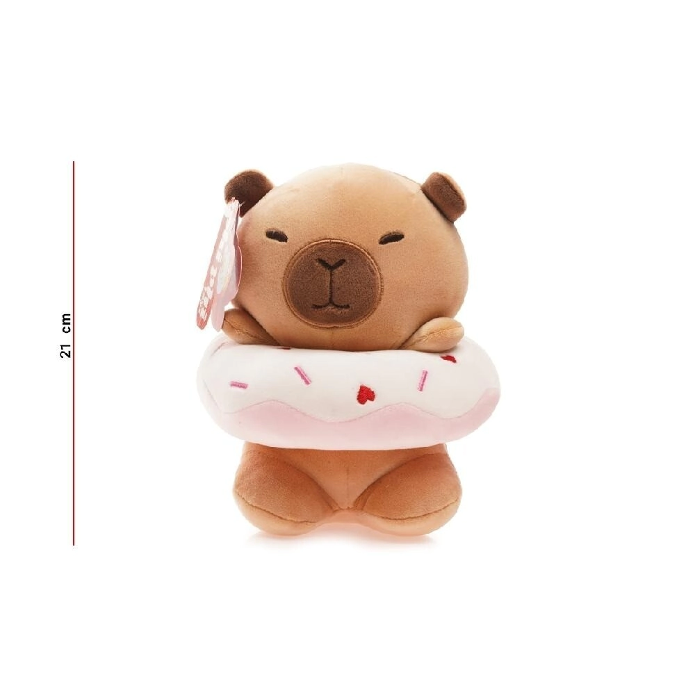 PELUCHE CAPYBARA SPANDEX CON FLOTADOR 21CM PHI PHI TOYS