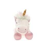 PELUCHE UNICORNIO ECHADO SPANDEX 37CM PHI PHI TOYS