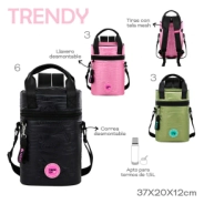 MOCHILA MATERA TRENDY ROSA