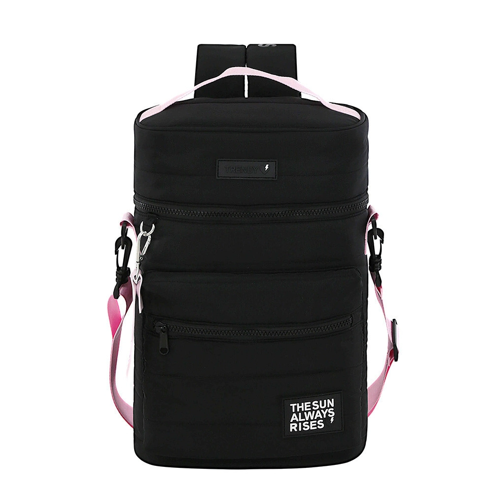 MOCHILA MATERA TRENDY NEGRO