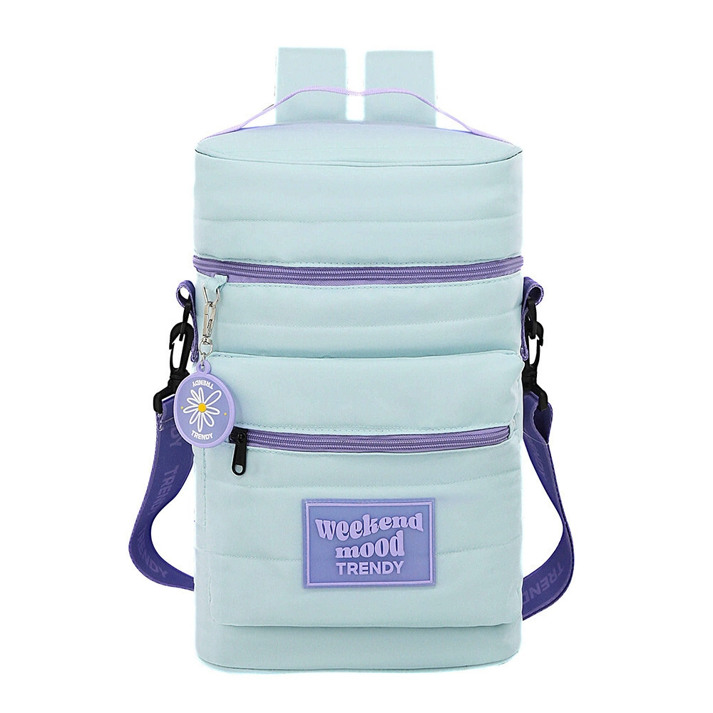 MOCHILA MATERA TRENDY CELESTE