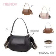 CARTERA TRENDY NEGRO