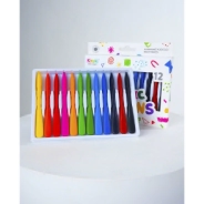 CRAYONES PLASTICOS X12 KIRUKI