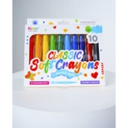 CRAYONES SOFT ACUARELABLES X10 CLASICOS KIRUKI
