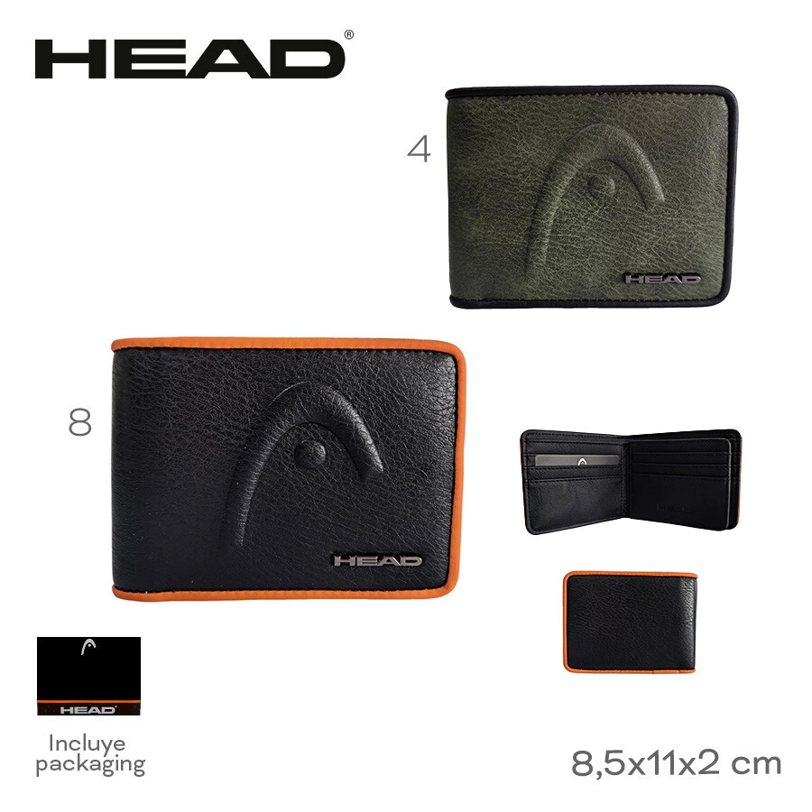 BILLETERA HEAD NEGRO