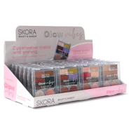 SOMBRAS PARA OJOS COMBINADAS X6 TONOS SKORA