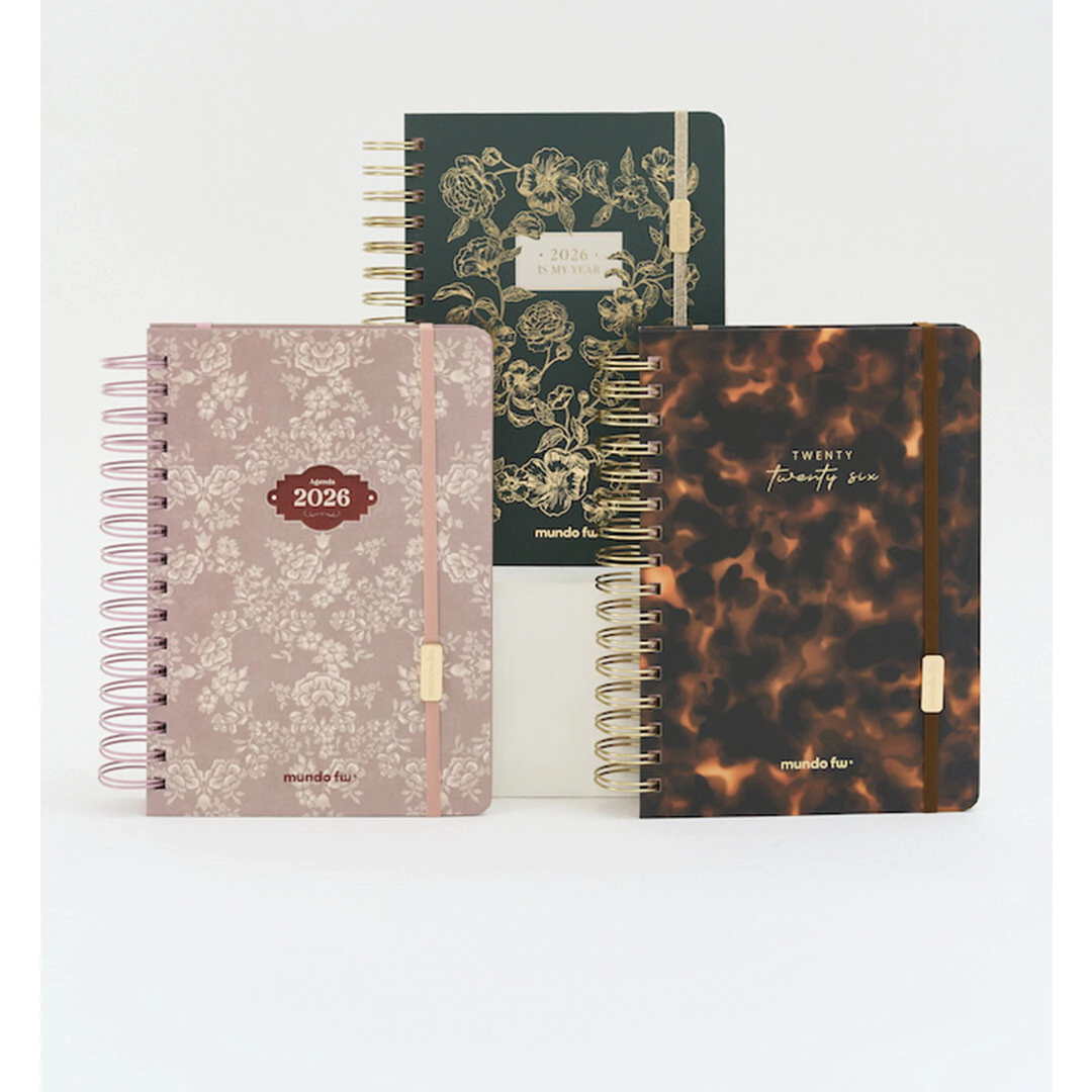 AGENDA 2026 FW DIARIA CON ESPIRAL 15x21 BOHO
