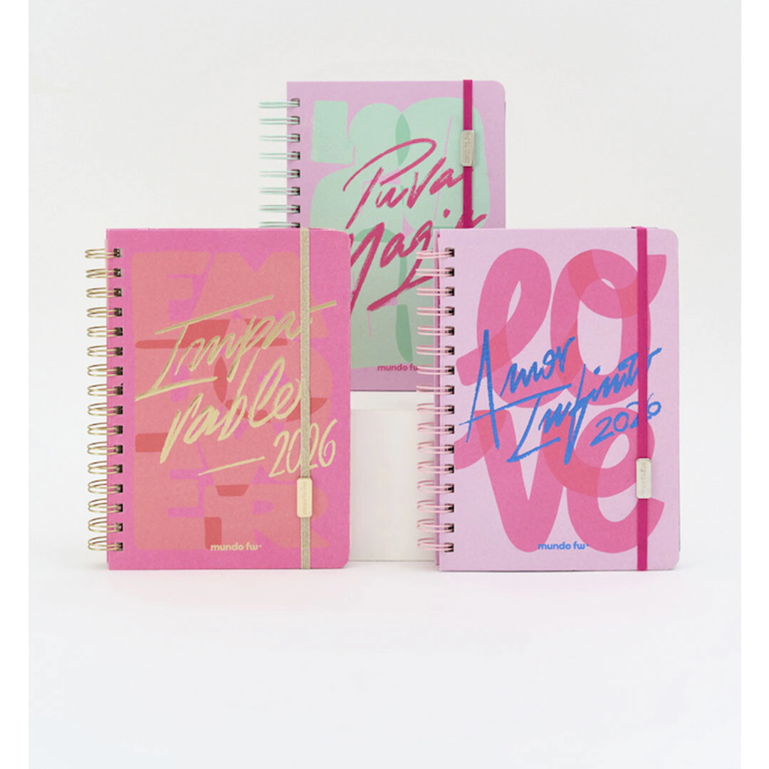 AGENDA 2026 FW DIARIA CON ESPIRAL 15x21 INSPIRE