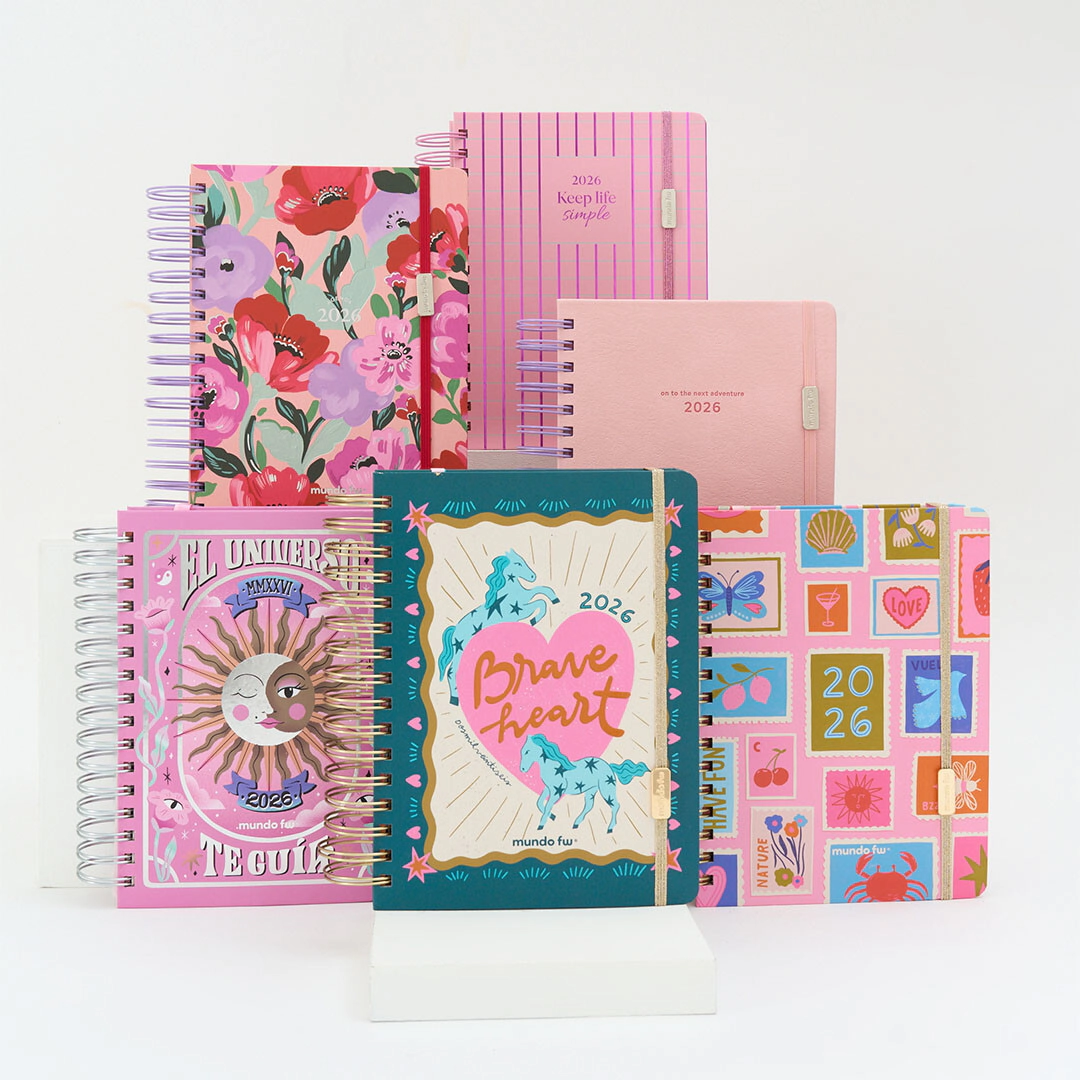 AGENDA 2026 FW DIARIA CON ESPIRAL 16x22 TREND