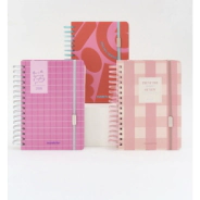 AGENDA 2026 FW SEMANAL CON ESPIRAL 15x21 PINK