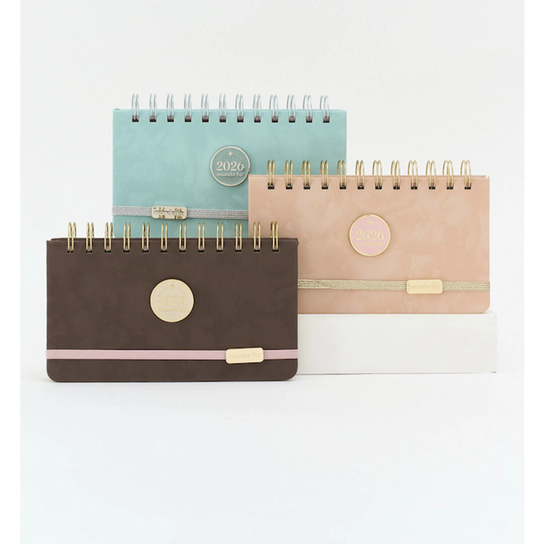 AGENDA 2026 FW SEMANAL POCKET CON ESPIRAL 17x9,5 MINIMALISTA