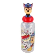 Botella Tritan 3D c/figurine Paw Patrol 560ml