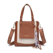BANDOLERA MARINA LIMA CARAMEL