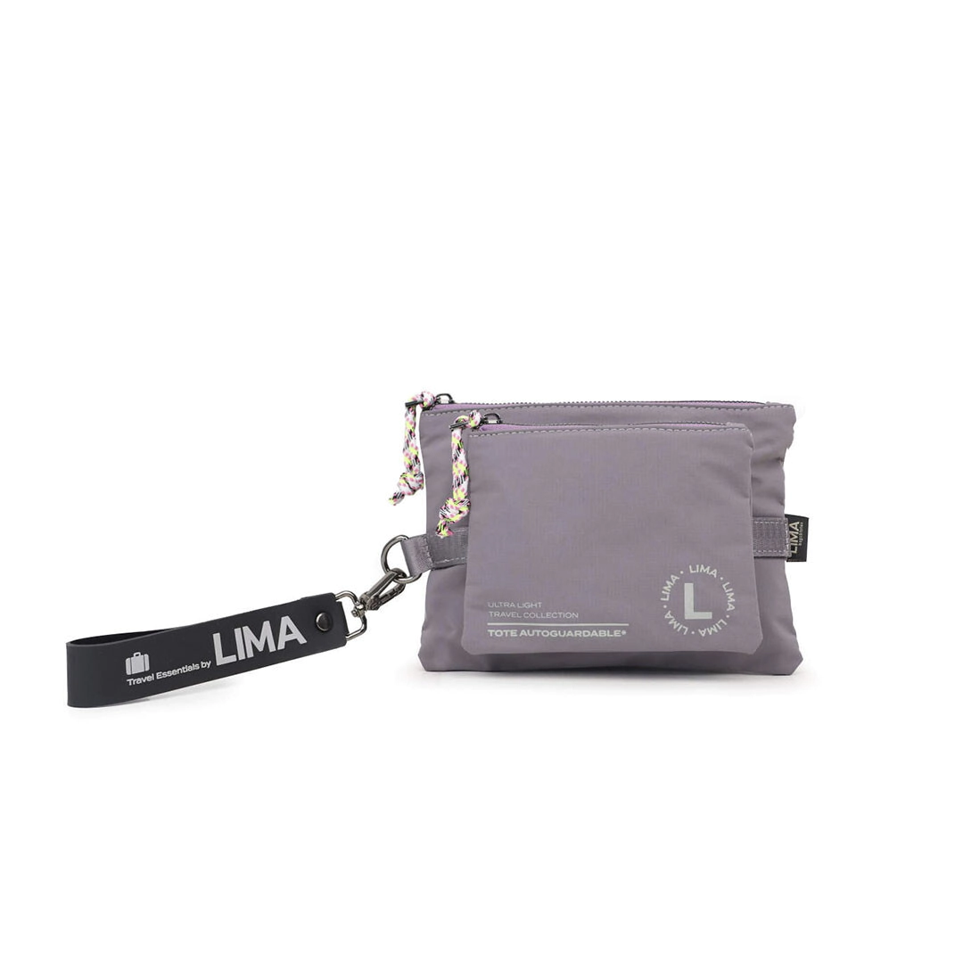 BILLETERA TRAVEL LIMA GREY