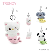 LLAVERO PELUCHE TRENDY