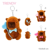 LLAVERO PELUCHE CAPYBARA TRENDY