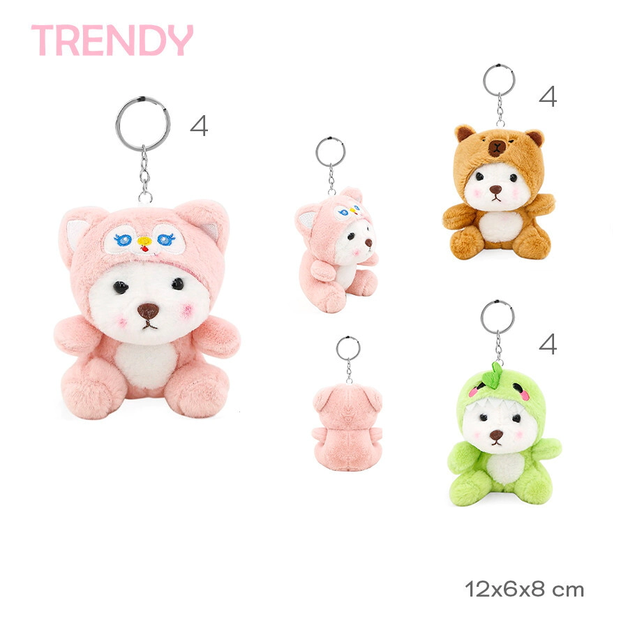 LLAVERO PELUCHE TRENDY