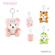 LLAVERO PELUCHE TRENDY