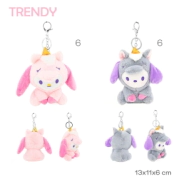 LLAVERO PELUCHE TRENDY