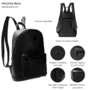 MOCHILA BERE SKORA 33x23x12 CM