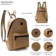 MOCHILA BERE SKORA 33x23x12 CM