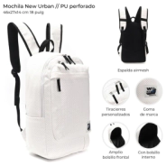 MOCHILA NEW URBAN PU 46x27x14 CM 18" WANDERLUST