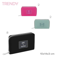 BILLETERA TRENDY CELESTE
