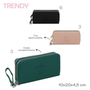 BILLETERA TRENDY NEGRO