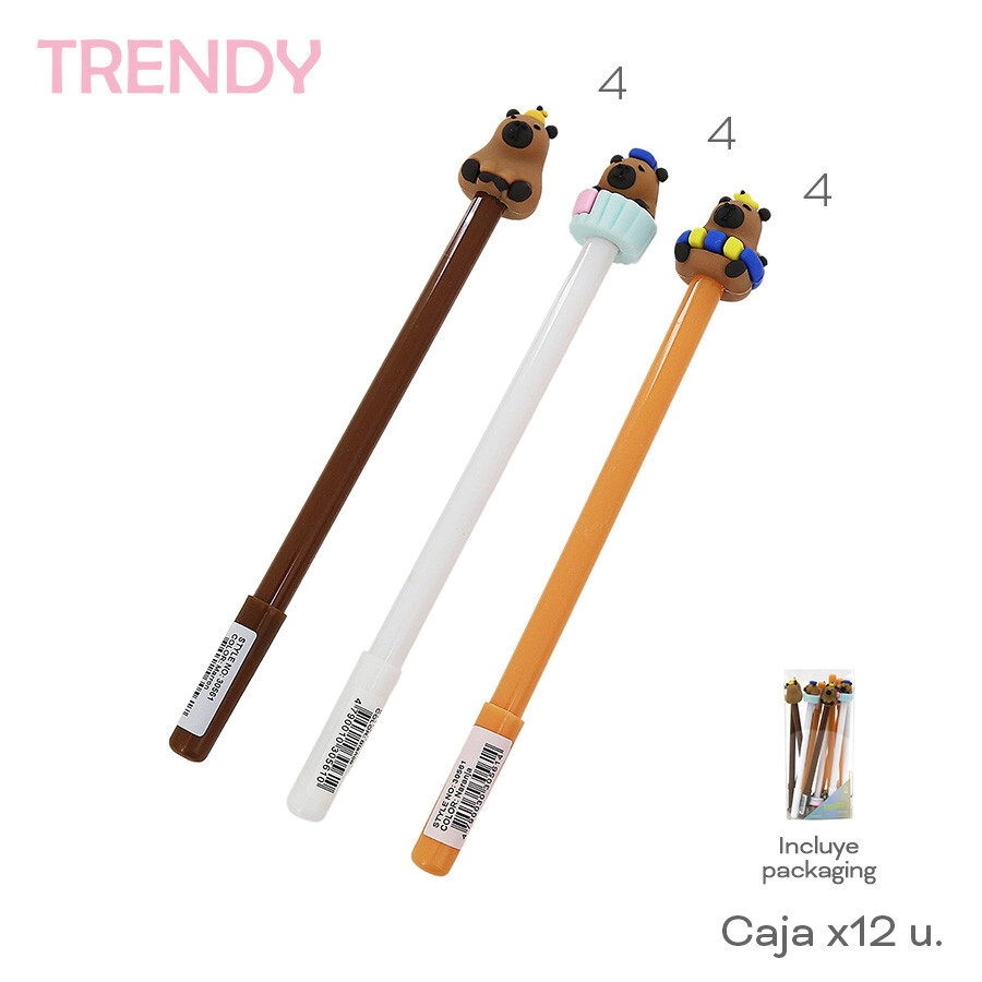LAPICERA TRENDY CAPYBARA
