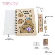 SET STATIONARY CAPYBARA TRENDY