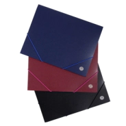 CARPETA 3 SOLAPAS PLASTICA CON ELASTICO A4 FW