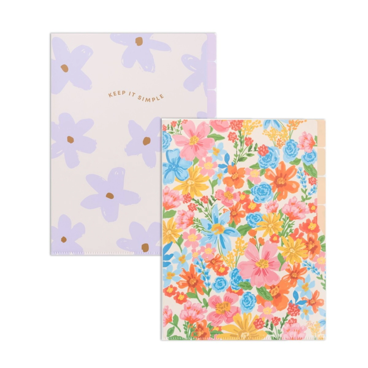 CARPETA CON FUELLE A4 5 DIVISIONES COLOR PASTEL FW