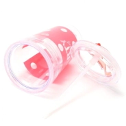 VASO INFANTIL TRANSPARENTE CON PICO 450ML SKORA