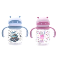 VASO INFANTIL CON SORBETE Y AGARRE SKORA