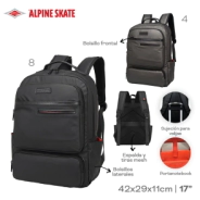 MOCHILA PORTANOTEBOOK ALPINE SKATE