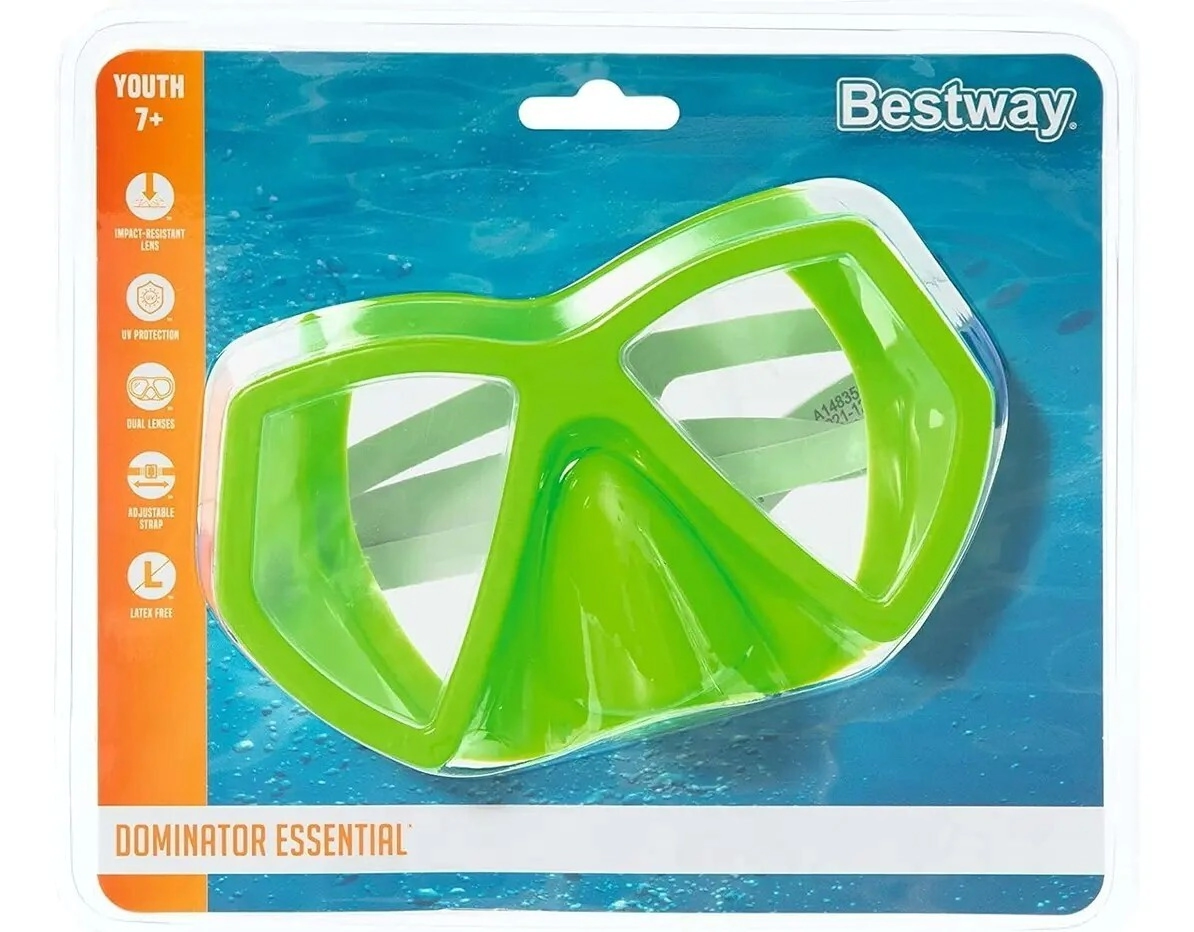 MASCARA DE BUCEO CLASICA SURTIDO + 7 A�OS BESTWAY