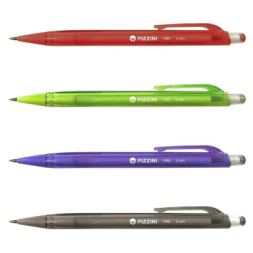 Lapiz Pta Fija 2mm Afilamina y Goma Pizzini