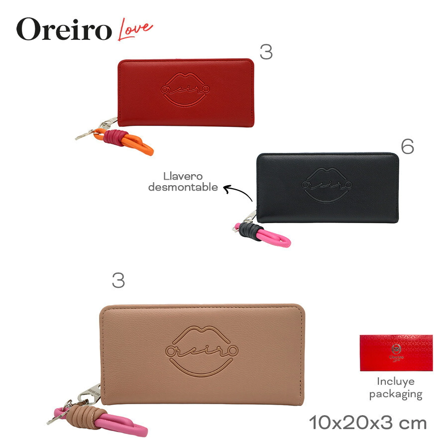 BILLETERA OREIRO LOVE
