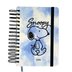 AGENDA 2026 14x20 UN DA POR HOJA SNOOPY MOOVING