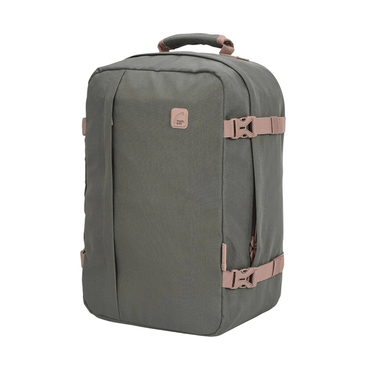 MOCHILA TREKKER OLIVE TRAVEL BLUE