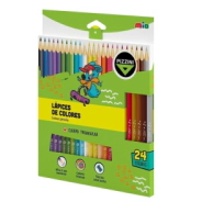 Lapices Mad largos Triang 24 colores Pizzini