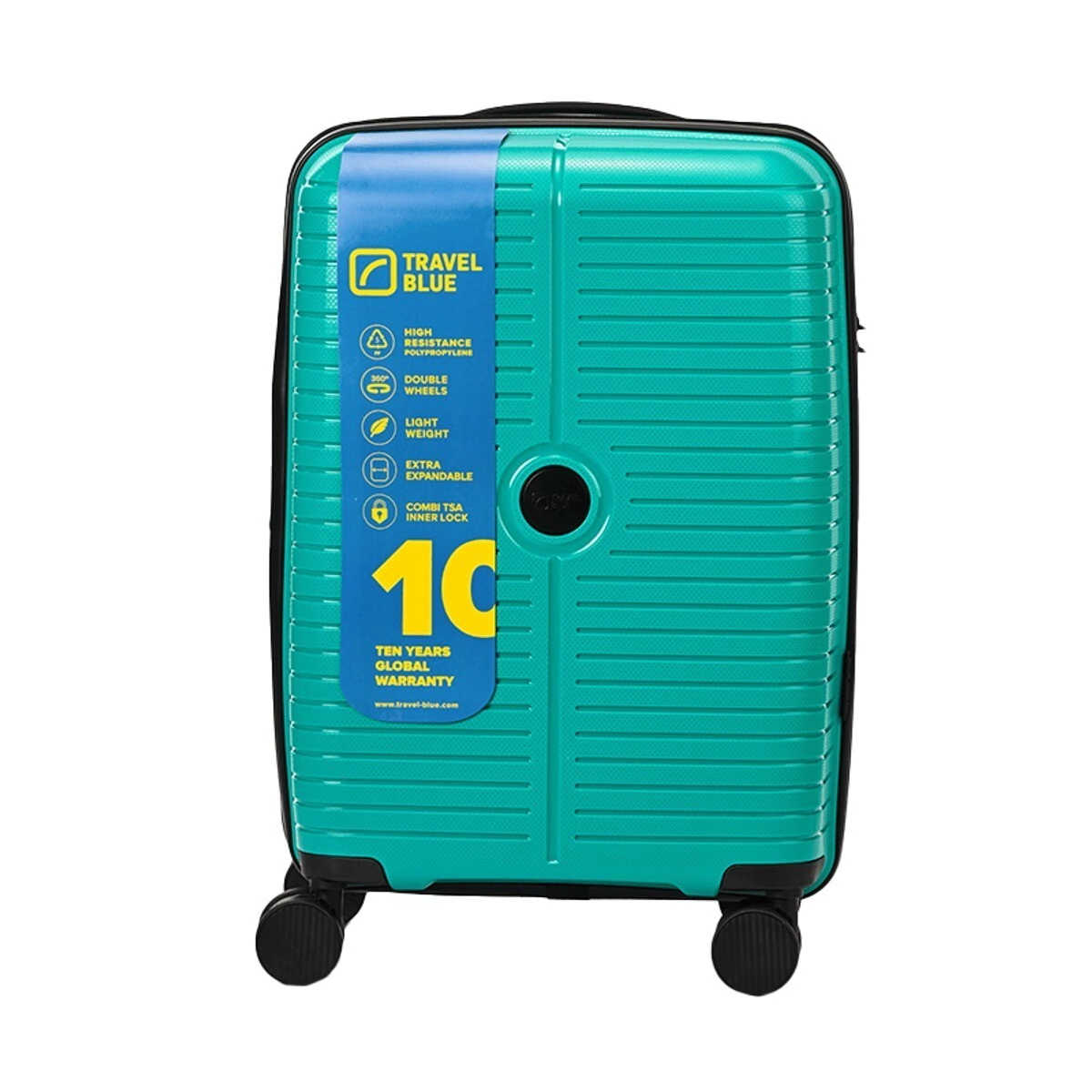 VALIJA CARRY ON 20" SAHARA TURQUESA TRAVEL BLUE