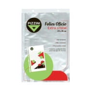 10 folios Oficio 50 micrones Pizzini