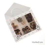 CAJA SET DE PELO TRENDY