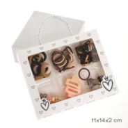 CAJA SET DE PELO TRENDY