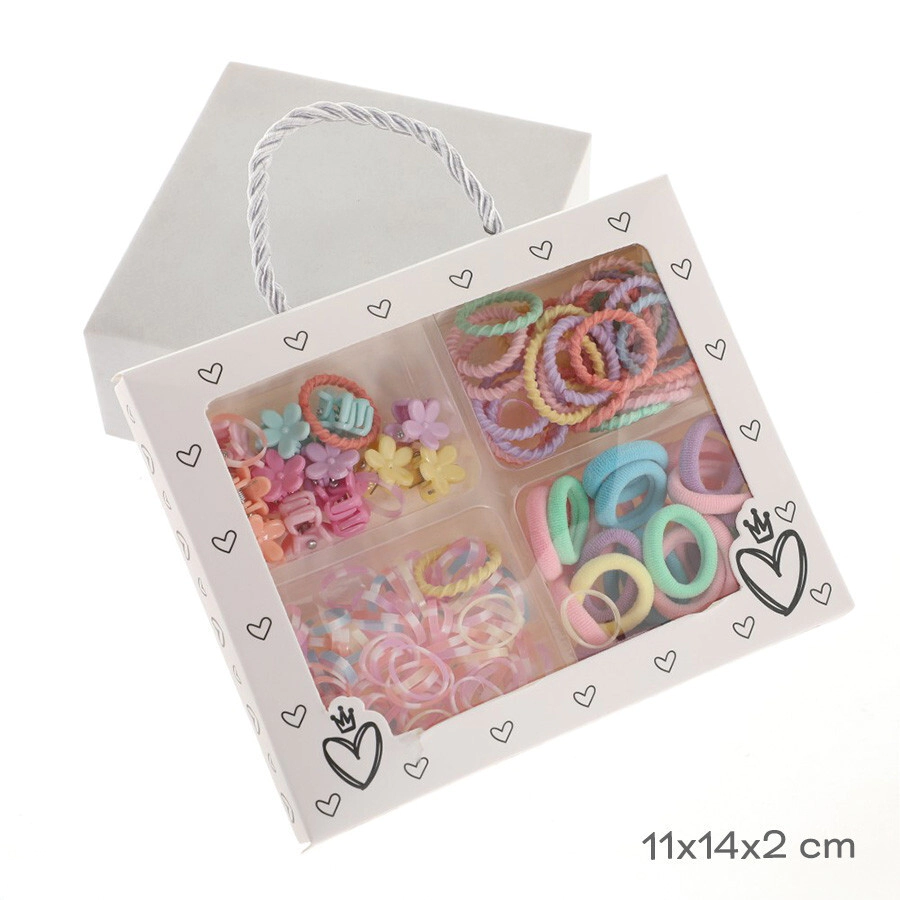 CAJA SET DE PELO TRENDY