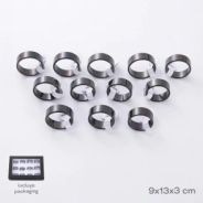 CAJA DE ANILLOS X12 TRENDY (PRECIO X CAJA)