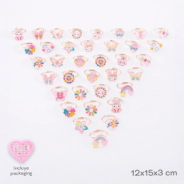 CAJA X 36 ANILLOS INFANTILES TRENDY (PRECIO X CAJA)