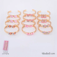 CAJA X 12 BRAZALETES INFANTILES TRENDY (PRECIO X CAJA)